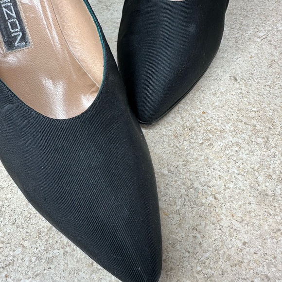Vintage Maud Frizon Paris Black Heels-Made in Italy - Picture 3 of 16